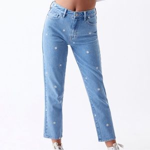 Pacsun embroidered jeans